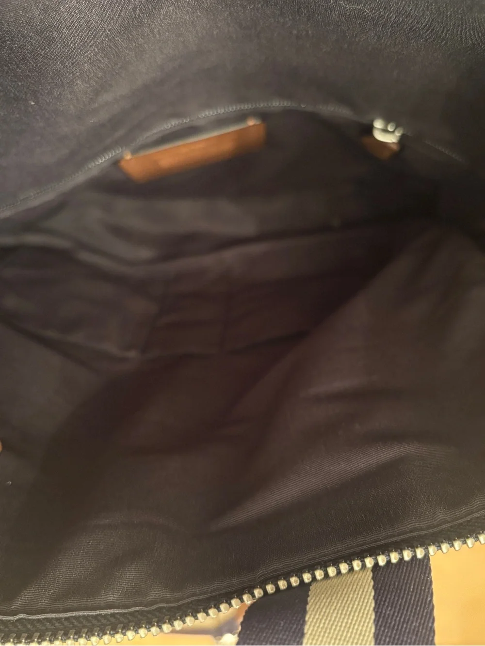 Coach Charles Foldover Leather Tote Crossbody Brown Large Laptop Bag
